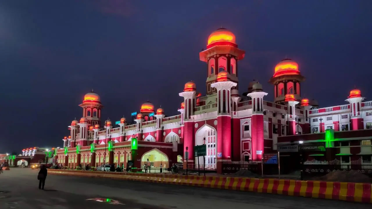 Charbagh Railway Station At Lucknow