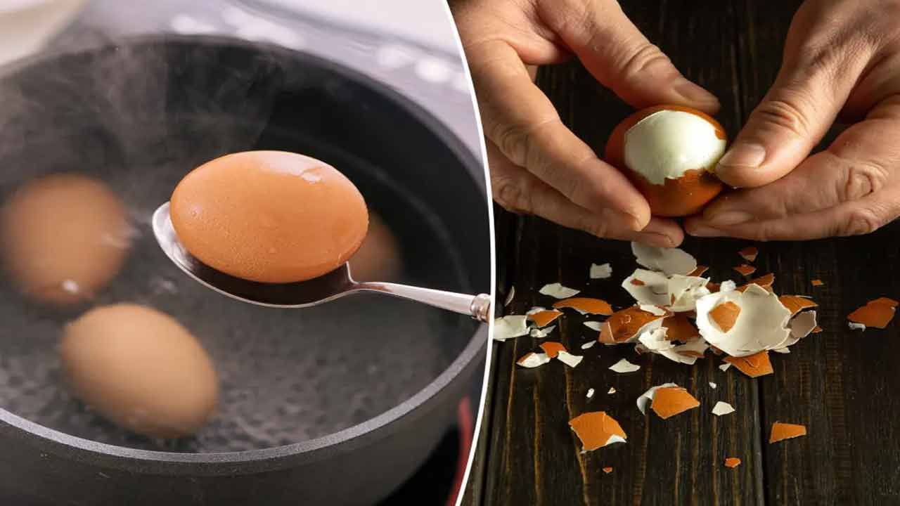 గుడ్లు ఉడకబెట్టడానికి సరైన పద్ధతి: గుడ్డు ఉడకబెట్టడానికి ఉత్తమ మార్గం ఏమిటంటే, దానిని ఒక పాన్లో ఉంచి, తెల్ల వెనిగర్ వేసి 5 నుండి 8 నిమిషాలు ఉడికించాలి. కూరగా వండేందుకు గుడ్డు పగిలిపోయే వరకు చూడండి. అంటే అది సిద్ధంగా ఉంది. తరువాత గుడ్డును పగలగొట్టి తొక్క తీసి తినండి. ఇది గుడ్డు సరిగ్గా ఉడికిందని నిర్ధారిస్తుంది.