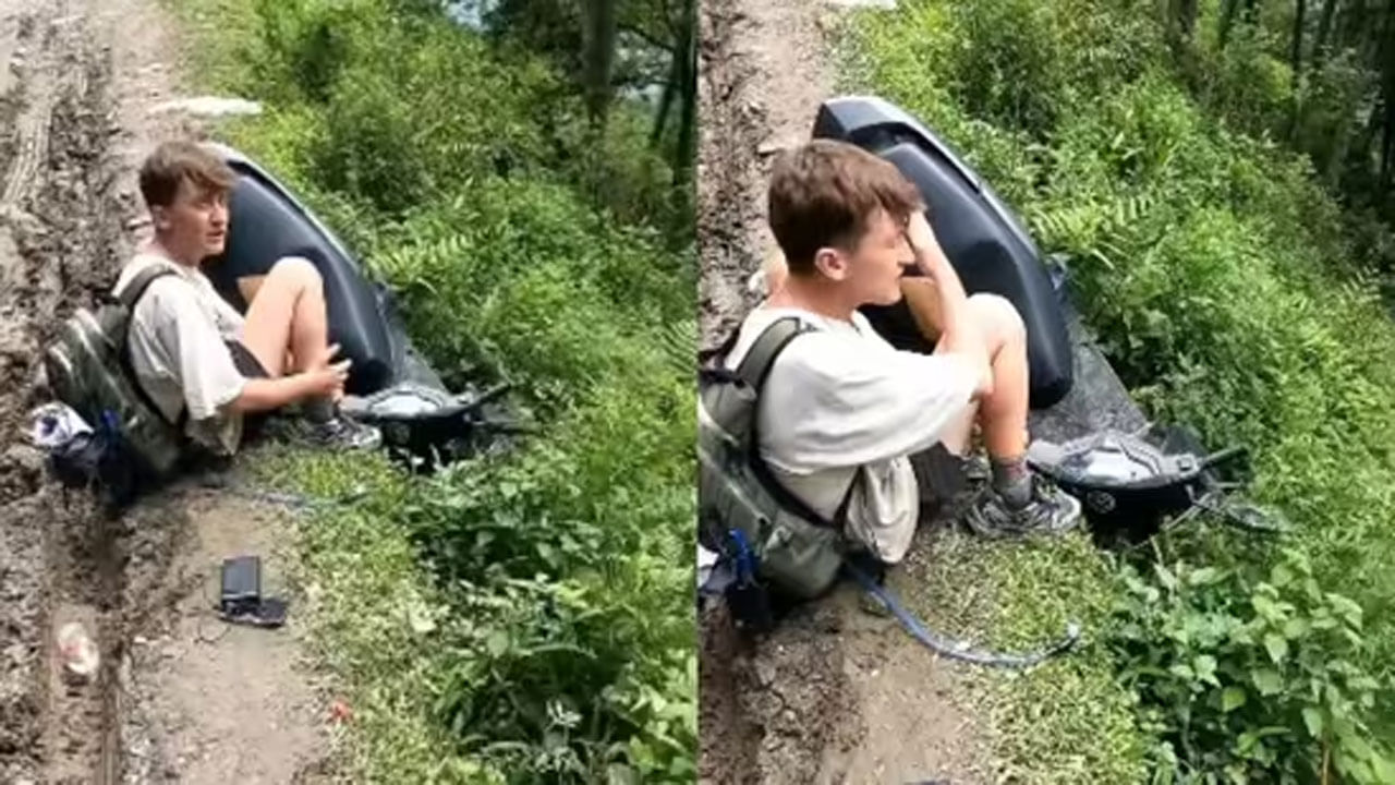 Viral Video: పర్యాటకుడి పాలిట దేవుడి లెక్కనే వచ్చిండు బాబాయ్… నేపాల్‌ కొండ అంచుపై విదేశీయుడికి ఊహించని రక్షణ…