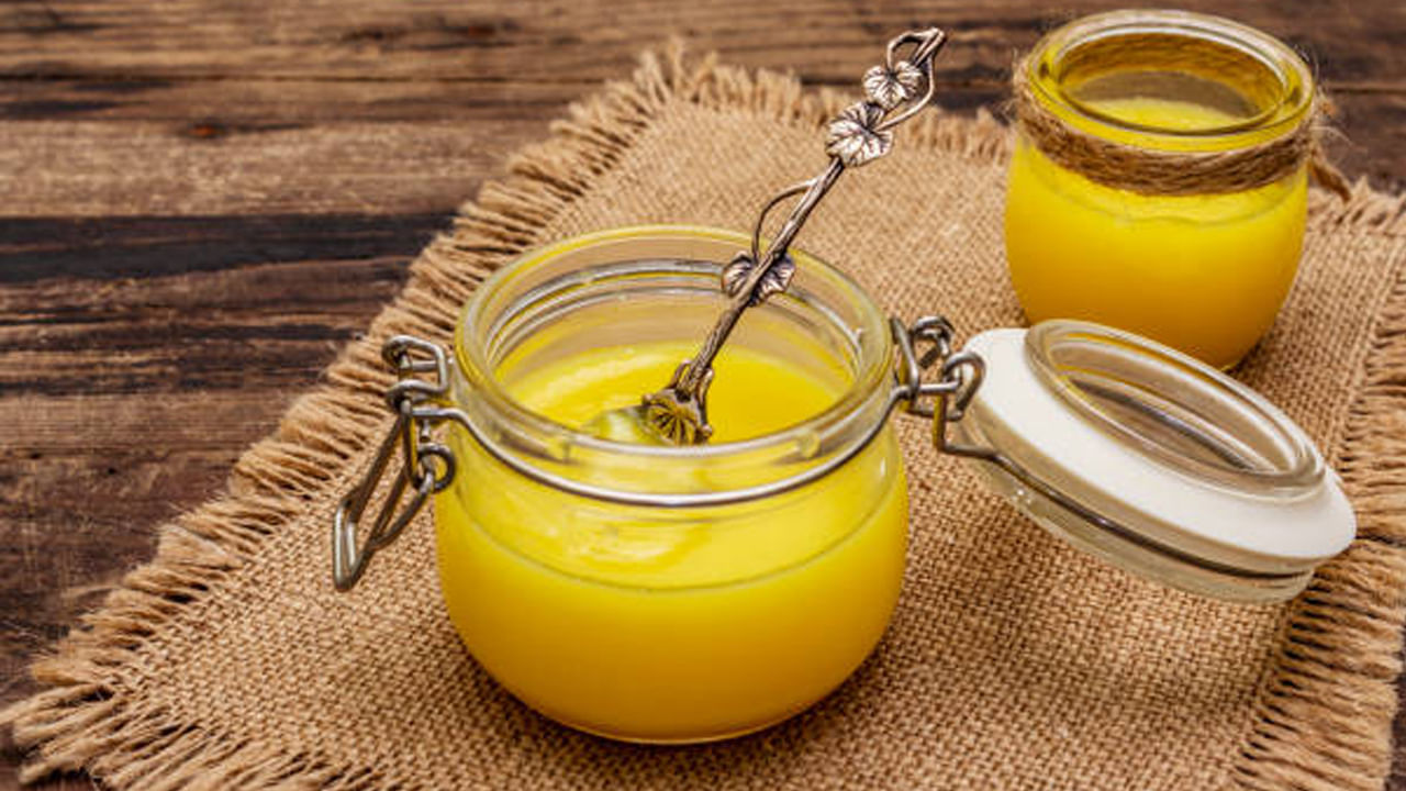 Ghee On Table