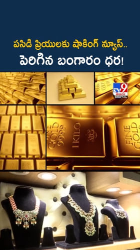 పసిడి ప్రియులకు షాకింగ్‌ న్యూస్‌.. పెరిగిన బంగారం ధర!