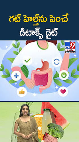 గట్ హెల్త్‌ను పెంచే డిటాక్స్ డైట్