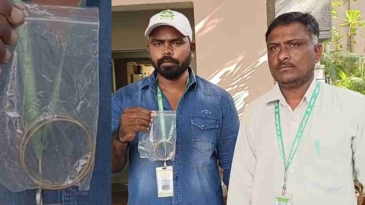 అన్న నువ్వు నిజంగానే గోల్డ్.. బురద క్లీన్ చేస్తుండగా కార్మికుడికి దొరికిన బంగారు గాజులు.. ఆ తర్వాత సీన్ ఇదే..