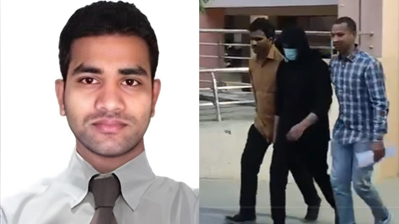 iBomma Ravi : ఐ బొమ్మ రవి న్యూ గెటప్ ఇదే.. పోలీసులు మధ్యలో నడుచుకుంటూ..