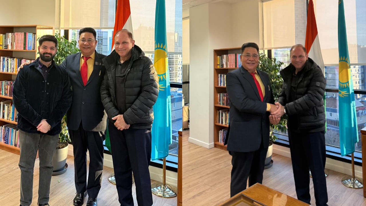 KGIR సమావేశంలో పాల్గొన్న హిజ్ ఎక్సలెన్సీ డాక్టర్ ఖాన్.. భారత్- కజకిస్తాన్ మధ్య సంబంధాలపై చర్చ