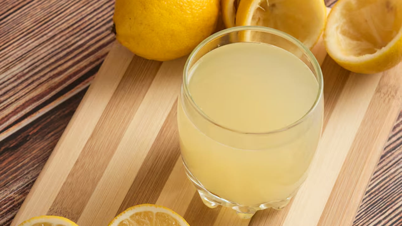 Lemon Juice In Glass
