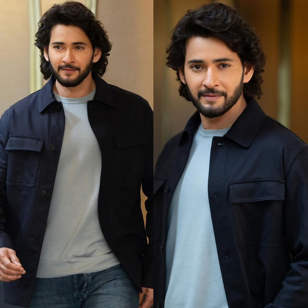 ఇదెలా ఉంటే.. తాజాగా మహేష్ బాబు న్యూలుక్ ఫోటోస్ సోషల్ మీడియాలో తెగ వైరలవుతున్నాయి. లైట్ స్కై బ్లూ టీషర్ట్.. నేవీ బ్లూ కలర్ జాకెట్ లో.. లాంగ్ హెయిర్.. గడ్డంతో అచ్చం హాలీవుడ్ హీరోలా కనిపిస్తున్నాడు మహేష్. ఇప్పుడు ప్రిన్స్ న్యూలుక్ ఫోటోస్ చూసి ఆశ్చర్యపోతున్నారు ఫ్యాన్స్. 