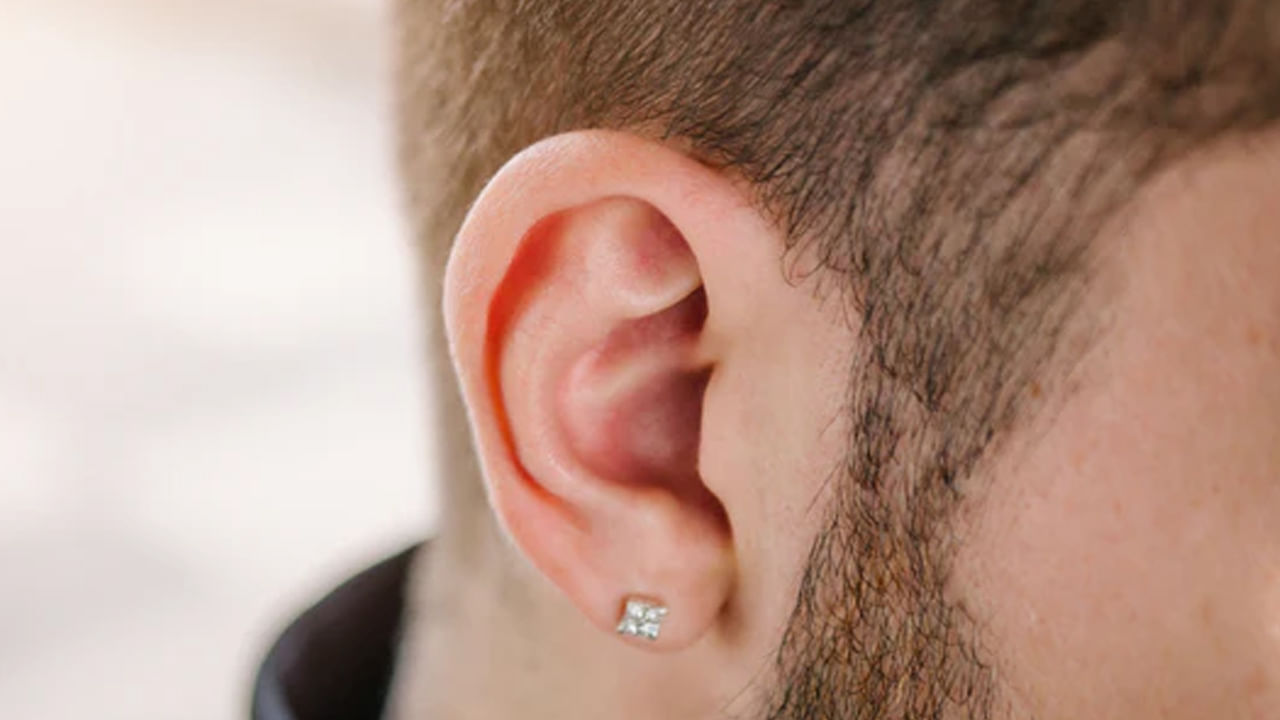 Male Ear Piercing