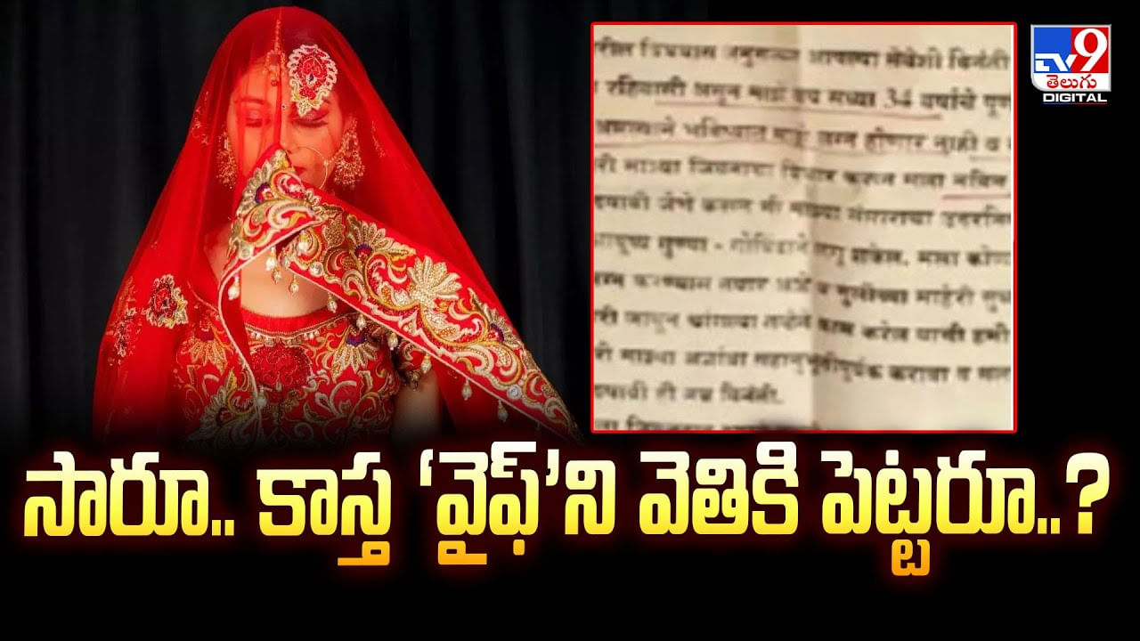 సారూ.. కాస్త ‘వైఫ్‌’ని వెతికి పెట్టరూ..? వీడియో