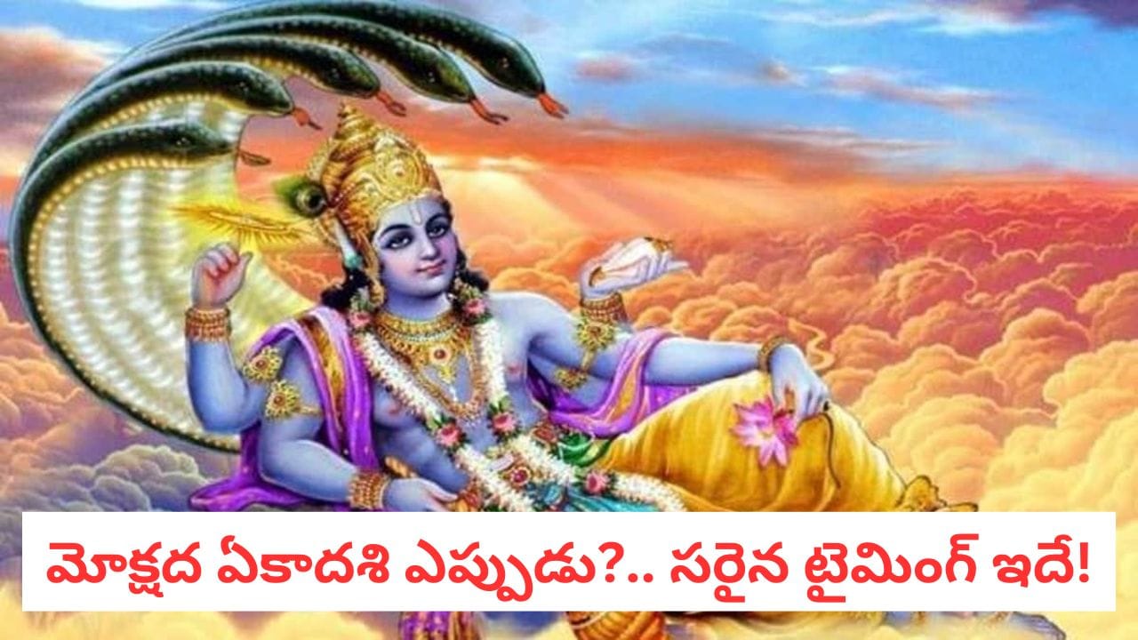 Mokshada Ekadashi: విష్ణు మూర్తి ఆశీస్సులతో సంపద ఐశ్వర్యం మీ సొంతం.. ఈ ఒక్కరోజును మిస్సవ్వకండి..