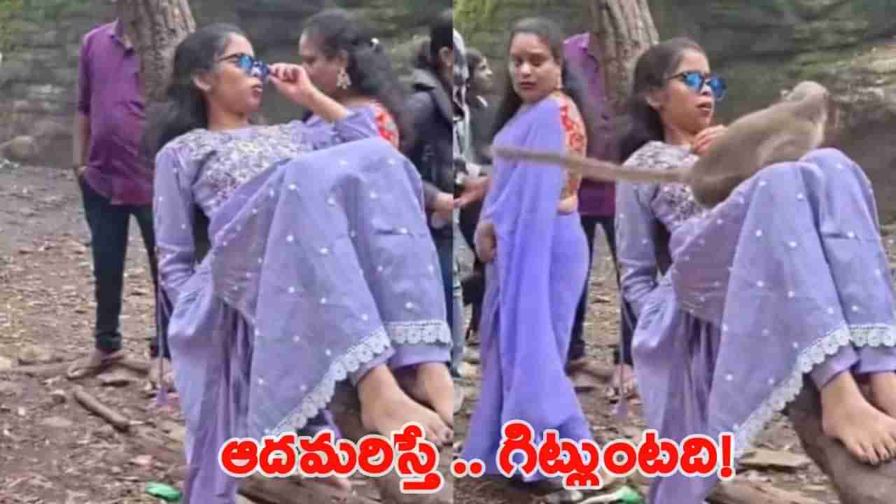 చెట్టు కొమ్మపై హాయిగా హోయలుపోతున్న అమ్మాయి..ఇంతలోనే అనుకోని షాక్!