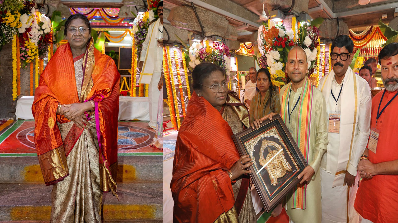 Droupadi Murmu: తిరుమలలో రాష్ట్రపతి ముర్ము.. ఫ్యామిలీతో కలిసి వెంకన్న దర్శనం…