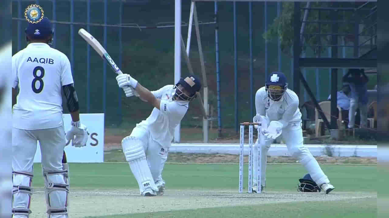 6,6,6,6,6,6,4,4,4.. టెస్ట్ల్లో టీ20 ఊచకోత.. రంజీలో రంకెలేసిన టీమిండియా సిక్సర్ కింగ్..