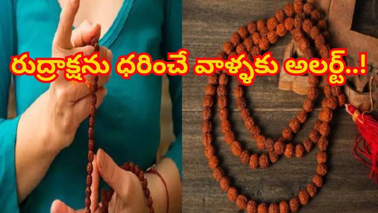 Rudraksha Remedies: రుద్రాక్షను ధరించాలనుకుంటున్నారా..? ఈ జాగ్రత్తలు తప్పని సరి..