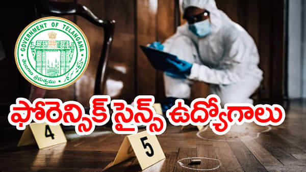 TS Govt Jobs 2025: పోలీస్ శాఖలో ఫోరెన్సిక్ సైన్స్ ఉద్యోగాలు.. ఈ అర్హతలుంటే జాబ్ మీదే