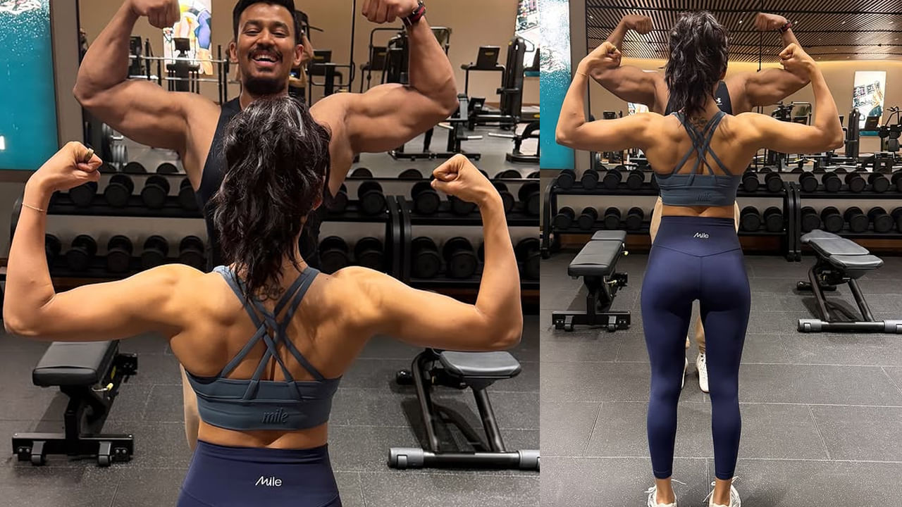 Tollywoood: 'ఫుల్ యాక్షన్ మోడ్'.. జిమ్లో కండలు పెంచుతోన్న టాలీవుడ్ స్టార్ హీరోయిన్.. ఎవరో గుర్తు పట్టారా?