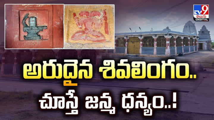 అరుదైన శివలింగం..చూస్తే జన్మ ధన్యం..వీడియో అరుదైన శివలింగం..చూస్తే జన్మ ధన్యం..వీడియో