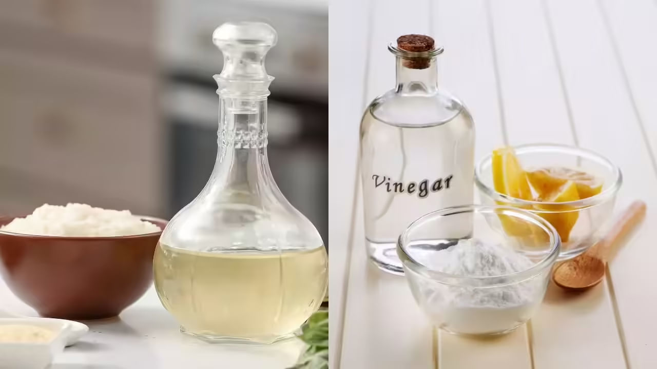 వెనిగర్: సీసా వాసనలను వెనిగర్ తో సులభంగా తొలగించవచ్చు. దీని కోసం, ఒక కప్పు తెల్ల వెనిగర్ తీసుకొని బాటిల్ లో పోయాలి. అరగంట పాటు అలాగే ఉంచి, తర్వాత బాటిల్ ని బాగా కడగాలి. వెనిగర్ బాటిల్ ని శుభ్రం చేయడమే కాకుండా బ్యాక్టీరియాను కూడా చంపుతుంది.