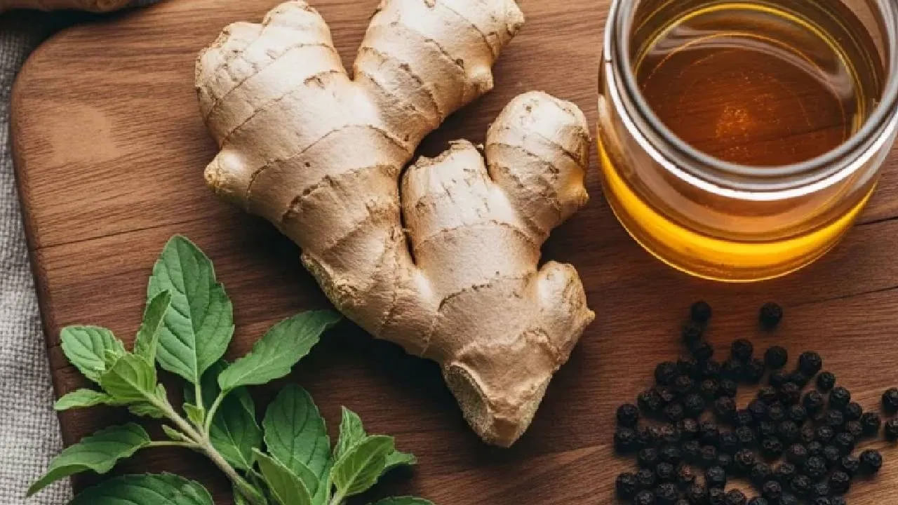 వేడి నీటిని తాగే బదులు ఈ ప్రత్యేక పానియం తాగవచ్చు. దీన్ని తీసుకోవడం వల్ల గొంతు బొంగురుపోవడం సమస్య నుంచి బయటపడటానికి సహాయపడుతుంది. ఈ పానియం తయారు చేయడానికి ఐదు తులసి ఆకులు, రెండు నల్ల మిరియాలు, ఒక చిన్న అల్లం ముక్కను నీటిలో వేసి బాగా మరిగించాలి. తర్వాత వడకట్టి చల్లబరిచి ఈ నీటిని తాగాలి.