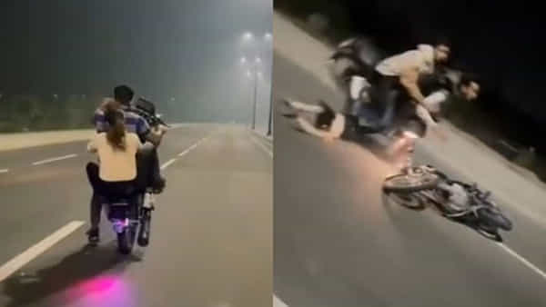 Viral Video: రీల్ కోసం ఇలా ప్రాణాలు ఫణంగా పెట్టడం అవసరమా బ్రో... సోషల్ మీడియాలో షాకింగ్ వీడియో
