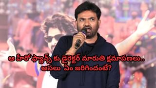 Director Maruthi: వివాదంలో ‘ది రాజాసాబ్’ డైరెక్టర్.. ఆ హీరో ఫ్యాన్స్‌కు మారుతి క్షమాపణలు.. ఏం జరిగిందంటే?