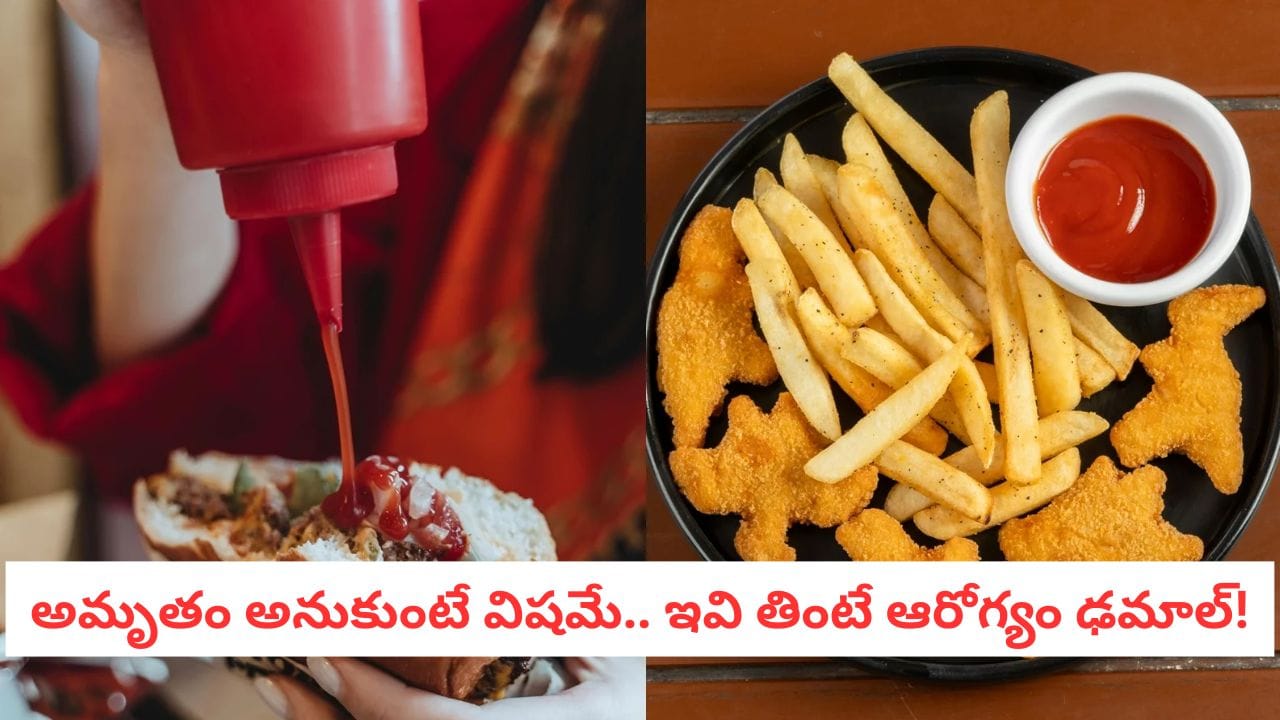 Tomato Ketchup: సాస్ ముంచుకుని తింటున్నారా? అయితే ఈ 7 వ్యాధుల బారిన పడటం ఖాయం!