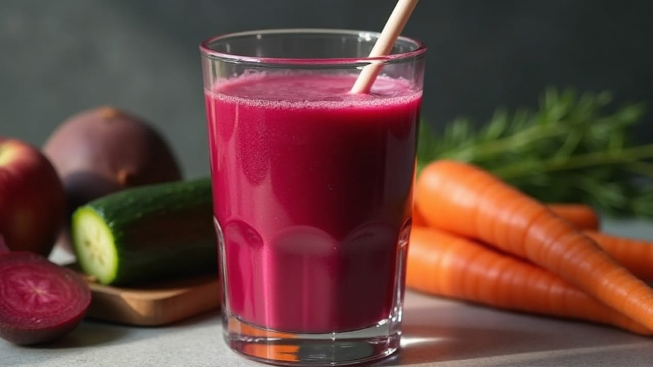 జీర్ణ ఆరోగ్యానికి మద్దతు ఇస్తుంది: ఏబీసీ జ్యూస్ను మీ ఆహారంలో చేర్చుకుంటే అందులో ఉన్న అధిక ఫైబర్ కంటెంట్ ఆరోగ్యకరమైన జీర్ణక్రియను ప్రోత్సహిస్తుంది. మలబద్ధకాన్ని నివారిస్తుంది. ఆపిల్, బీట్రూట్లు, క్యారెట్లలో పోషక విలువలు కారణంగా ప్రేగు కదలికలకు మెరుగుపరుస్తుంది.