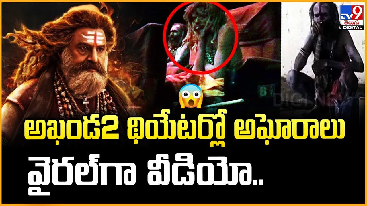 Akhanda 2: అఖండ2 థియేటర్లో అఘోరాలు.. వైరల్‌గా వీడియో..