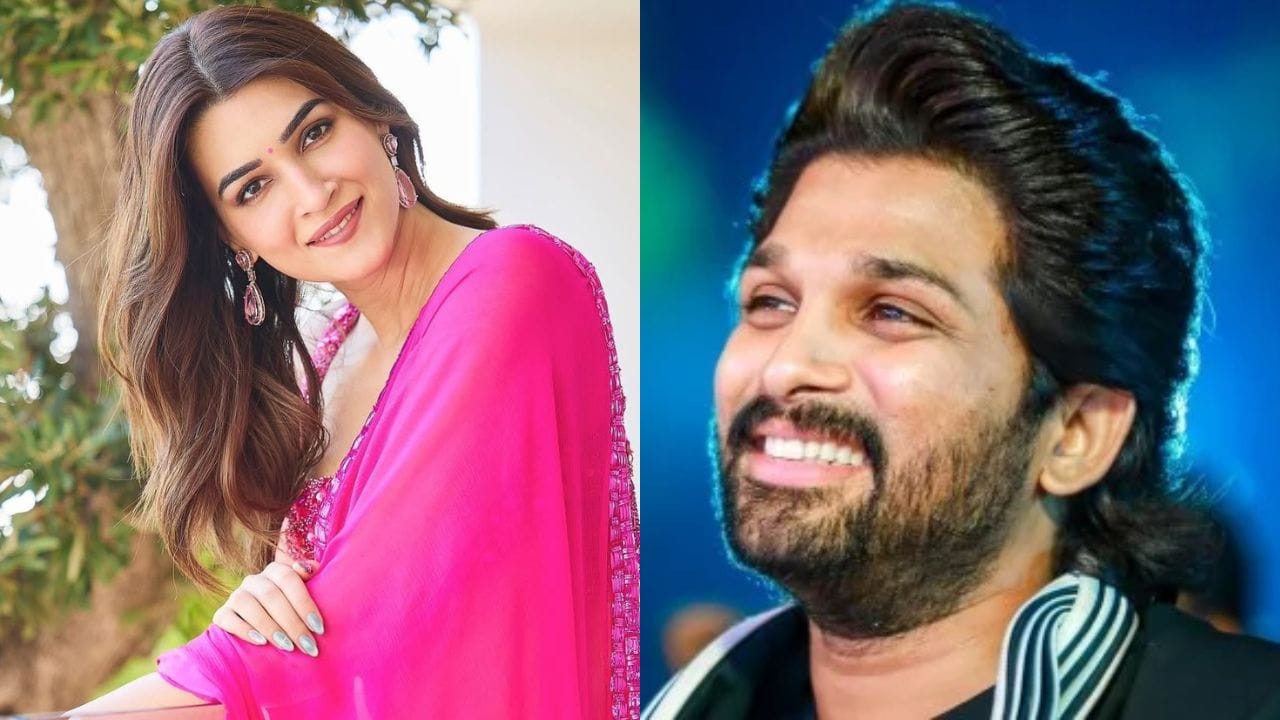 Allu Arjun And Kriti Sanon