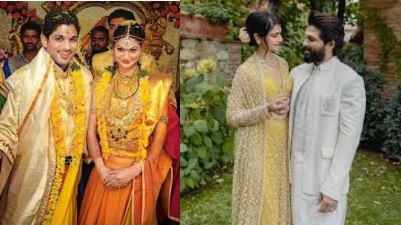 Allu Arjun And Sneha Reddy