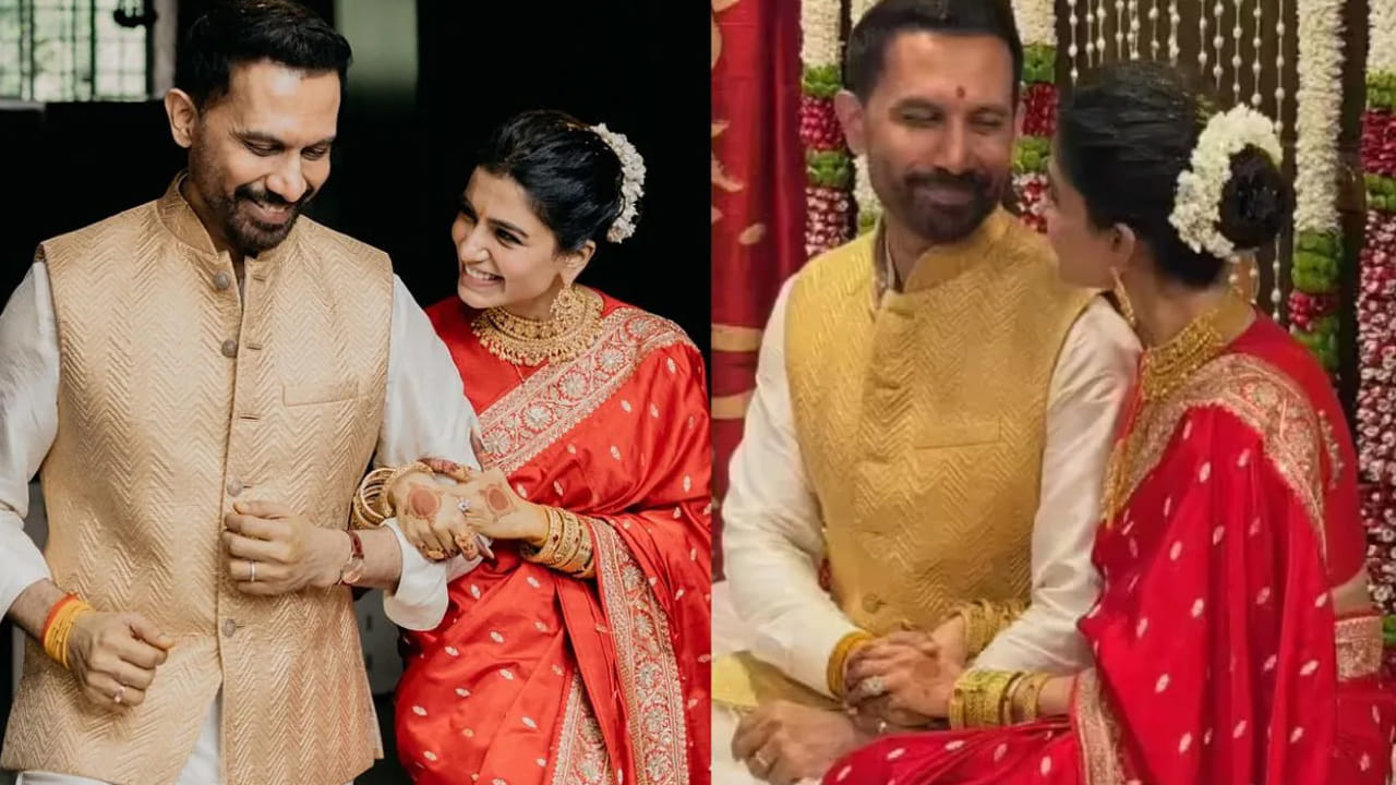 టాలీవుడ్ స్టార్ హీరోయిన్ సమంత, రాజ్ నిడిమోర్ రెండో వివాహం చేసుకున్న విషయం తెలిసిందే. సమంత  ఏమాయ చేశావే సినిమాతో తెలుగు చిత్ర పరిశ్రమకు పరిచయమైంది, తర్వాత నాగచైతన్యతో ప్రేమలో పడి వివాహం చేసుకుంది. ఇక మనస్పర్థల కారణంగా వీరిద్దరు పరస్పర అంగీకారంతో విడిపోయి, వారి వారి కెరీర్ పై ఫోకస్ పెట్టిన విషయం తెలిసిందే. ఇక గత కొన్ని రోజుల నుంచి రాజ్ నిడిమోర్‌తో ప్రేమలో ఉన్న ఈ నటి రీసెంట్‌గా రెండో పెళ్లి చేసుకొని అందరికీ షాకిచ్చింది.