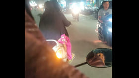 భక్తితో గుడికెళ్లారనుకుంటే.. ఈ భార్యాభర్తలు ఏకంగా దేవుడికే..