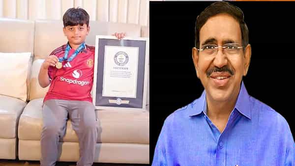 తాతను మించిన మనవడు.. ఎనిమిదేళ్ల వయసులోనే గిన్నిస్ రికార్డ్ సాధించిన మంత్రి మనవడు..!