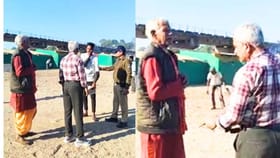 నర్మదా నది ఘాట్‌లో యువకుడికి దిమ్మతిరిగే షాకిచ్చిన అధికారి!