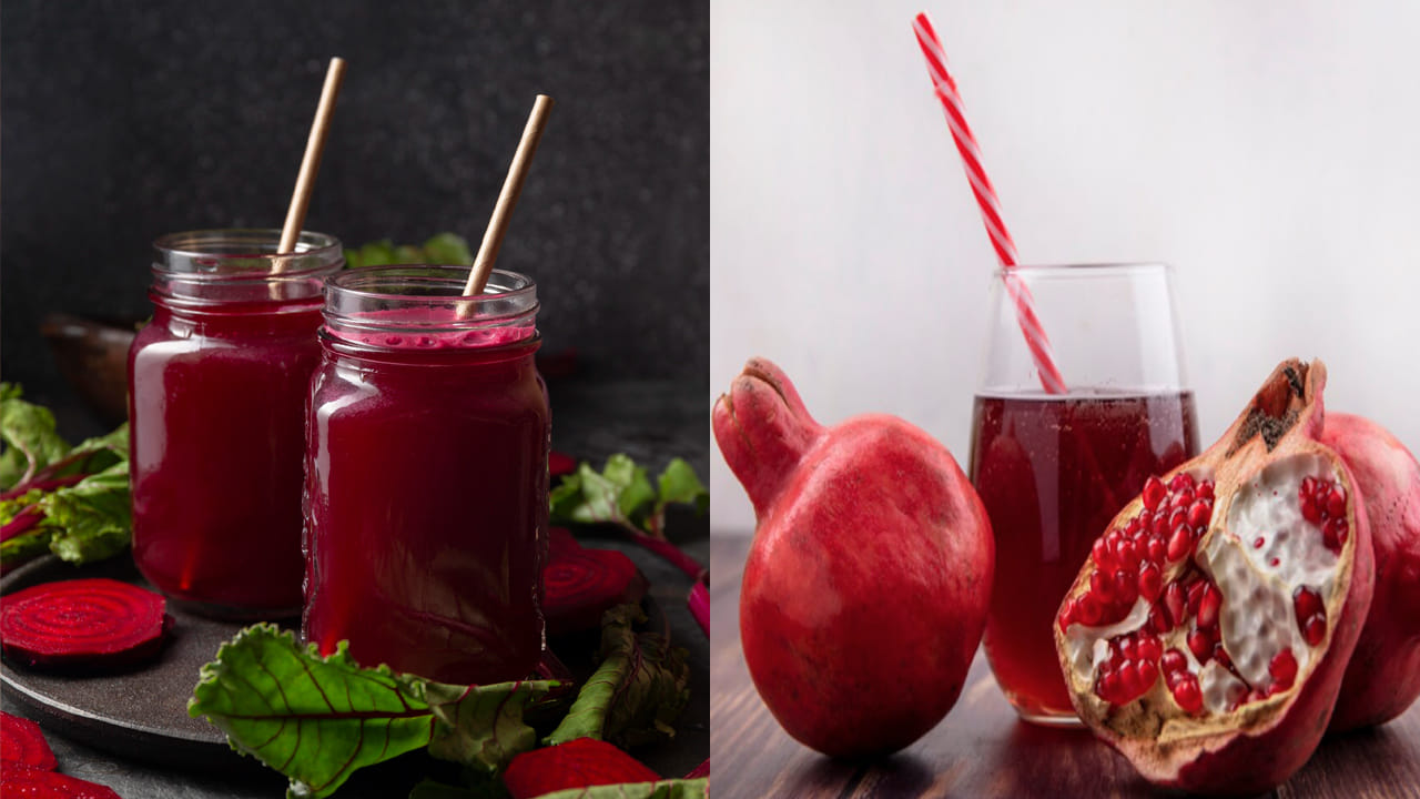 Beetroot Vs Pomegranate Juice