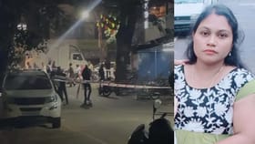 నడిరోడ్డులో భార్యను తుపాకీతో కాల్చిచంపిన భర్త!