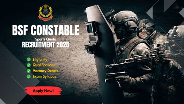 BSF Constable Jobs 2025: పదో తరగతి అర్హతతో బోర్డర్ సెక్యూరిటీ ఫోర్స్లో కానిస్టేబుల్ ఉద్యోగాలు.. రాత పరీక్ష లేదు