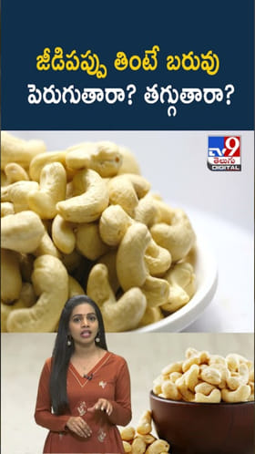 Cashew Facts: జీడిపప్పు తింటే బరువు పెరుగుతారా..? తగ్గుతారా..?