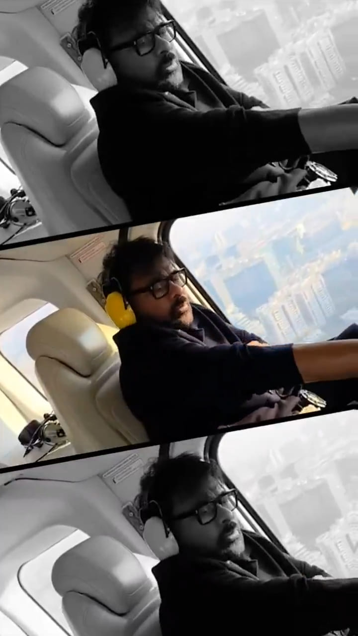 గ్లోబల్ సమ్మిట్.. హెలికాప్టర్ ఏర్పాటు చేసి చిరుని గౌరవించిన సర్కారు