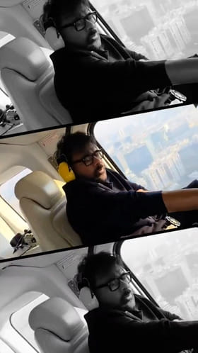 గ్లోబల్ సమ్మిట్.. హెలికాప్టర్ ఏర్పాటు చేసి చిరుని గౌరవించిన సర్కారు