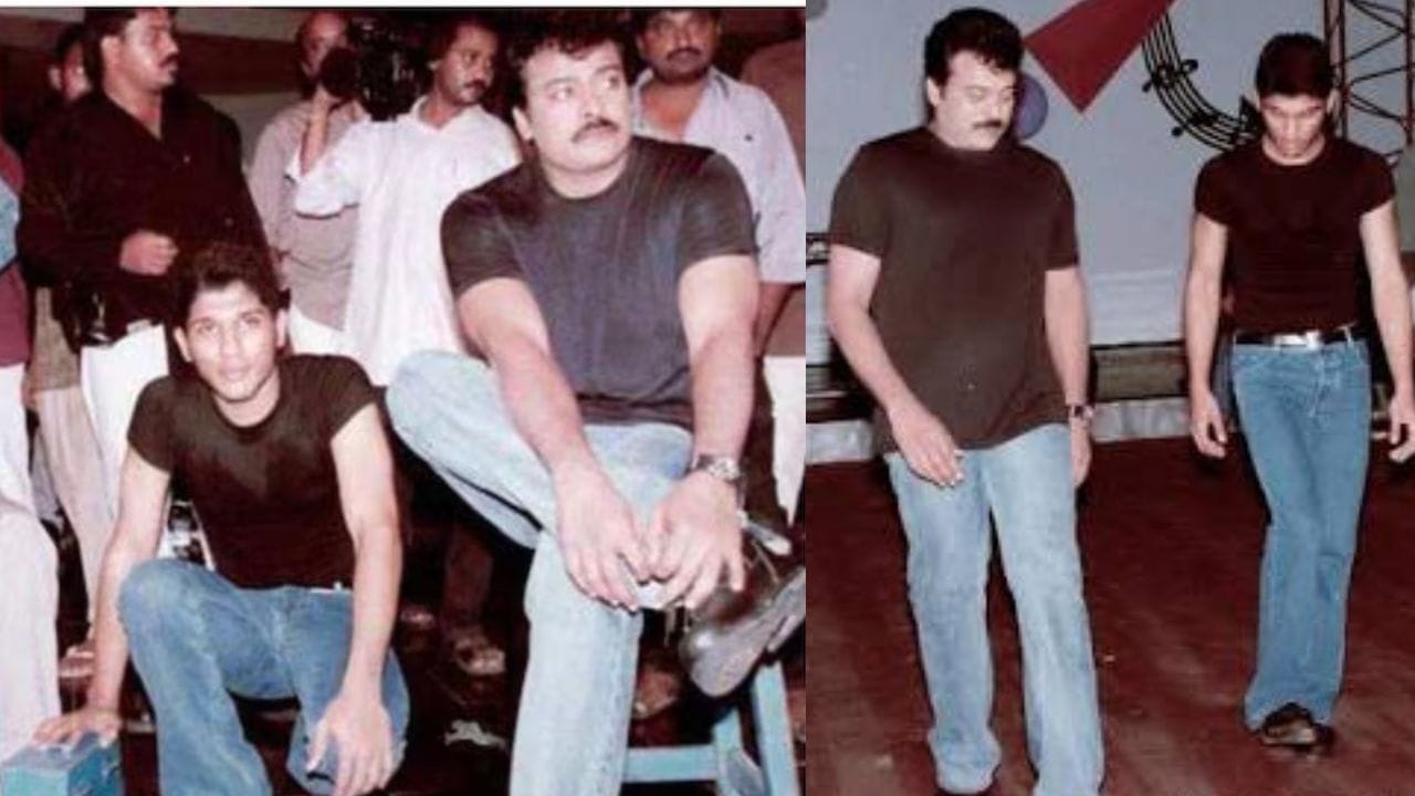 Chiru And Allu Arjun
