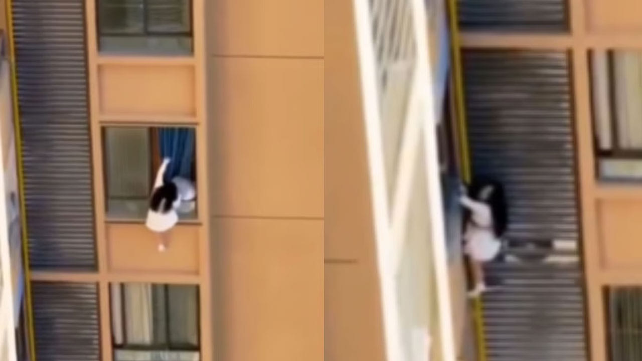 Viral Video: ఛ డామిట్.. ప్రియుడితో ఉండగా ఎంటరైన భార్య... వామ్మో..ఆ తర్వాత ఏం జరిగిందో చూడండి!