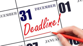 ఇంకా రెండు రోజులే ఉన్నాయి..! పని పూర్తి చేయండి