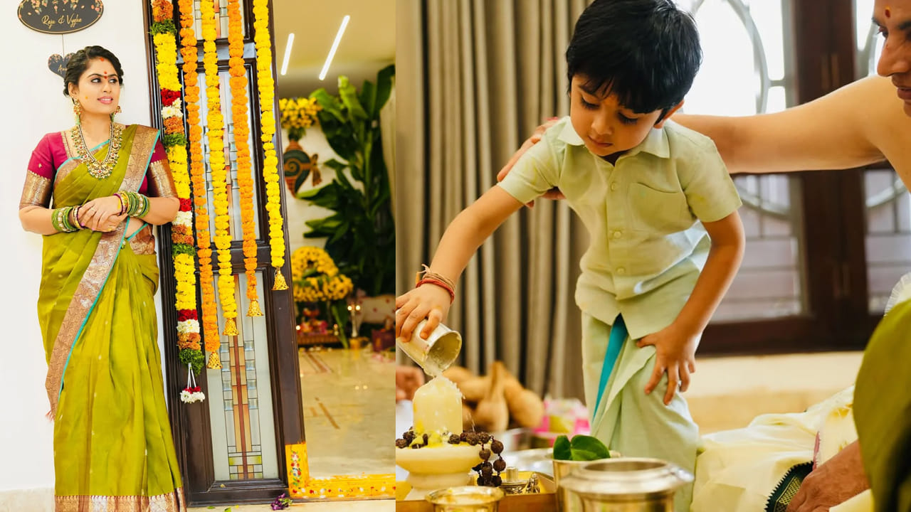 ఇదిలా ఉంటే తిరుమల శ్రీ వేంకటేశ్వరుడిని అమితంగ ఆరాధించే దిల్ రాజు ఇంట్లో తాజాగా ప్రత్యేక పూజలు నిర్వహించారు. దిల్ రాజుతో పాటు ఆయన భార్య, కుమారుడు ఈ పూజల్లో పాల్గొన్నారు.