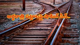 అర్థరాత్రి రైలు పట్టాలపై అసాధారణ శబ్ధాలు..!ఉలిక్కి పడ్డ సిబ్బంది