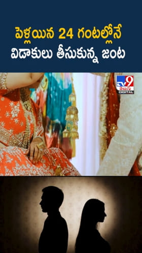 పెళ్లి చేసుకున్న 24 గంటల్లోనే విడాకులు.. కారణం ఏమంటే..?