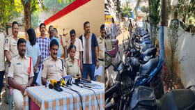 ఒక్క మెసేజ్.. 45 బైకులు..దొంగ సామ్రాజ్యాన్ని బయటపెట్టిన ఈ-చలాన్