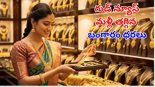 Gold Price Today: పసిడి పరుగులకు బ్రేక్.. మళ్లీ దిగొచ్చిన బంగారం ధరలు.. తులం ఎంతంటే?