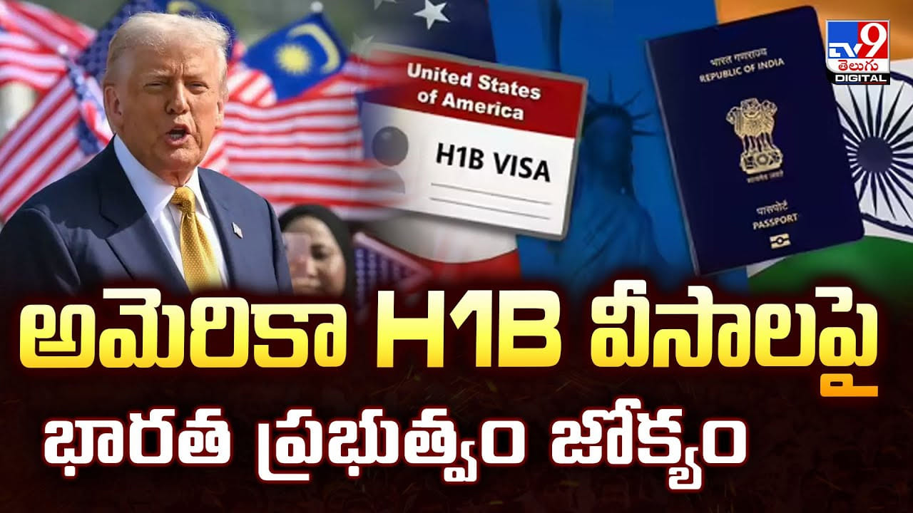 H1B వీసాలపై భారత ప్రభుత్వం జోక్యం