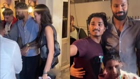 గర్ల్ ఫ్రెండ్ ఉండగానే రచ్చ..హార్దిక్ రియాక్షన్ చూసి అంతా షాక్